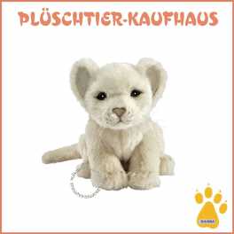 Hansa Toys- Plüschtier weisser Löwe, Baby-7291